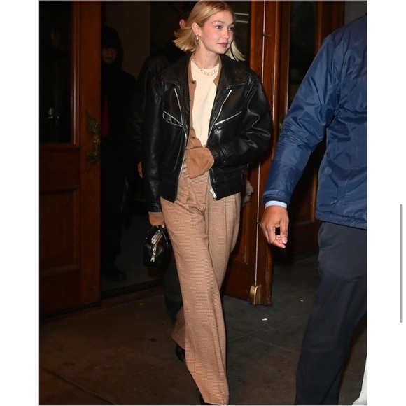 Favorite Daughter The Favorite Pants, Color: Toffee Houndstooth, SIZE 12 1220 - Picture 6 of 13